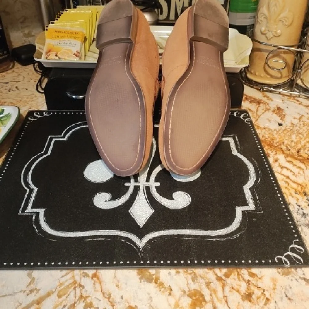 Kenneth Cole Brown Suede Men's Slip-Ons